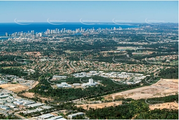 Historic Aerial Photo Arundel QLD Aerial Photography