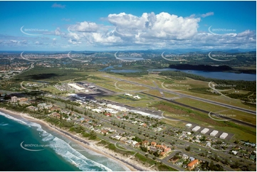 Historic Aerial Photo Bilinga QLD Aerial Photography