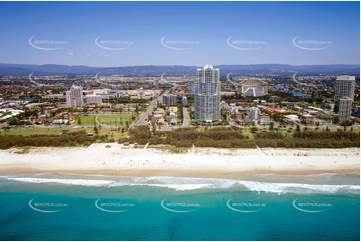 Historic Aerial Photo Broadbeach QLD Aerial Photography