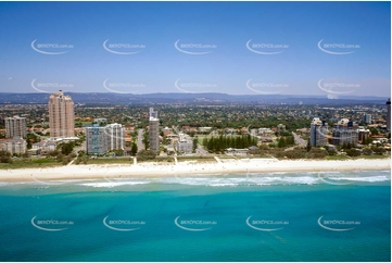 Historic Aerial Photo Broadbeach QLD Aerial Photography