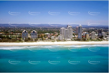Historic Aerial Photo Broadbeach QLD Aerial Photography