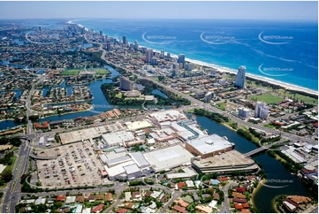Historic Aerial Photo Broadbeach Waters QLD Aerial Photography