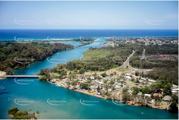 Historic Aerial Photo Brunswick Heads NSW Aerial Photography