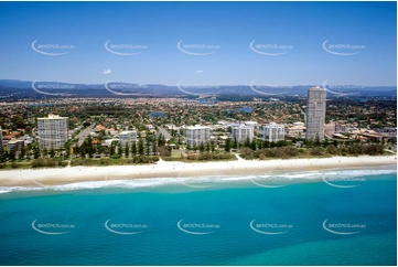 Historic Aerial Photo Burleigh Heads QLD Aerial Photography