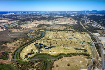 Historic Aerial Photo Helensvale QLD Aerial Photography