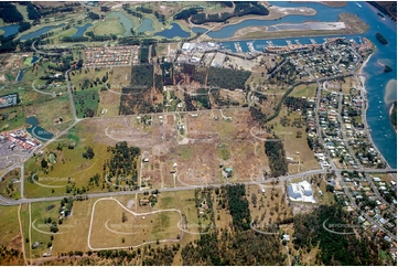 Historic Aerial Photo Hope Island QLD Aerial Photography