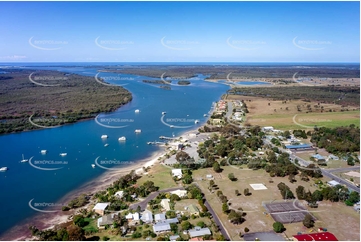 Historic Aerial Photo Jacobs Well QLD Aerial Photography