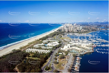 Historic Aerial Photo Main Beach QLD Aerial Photography