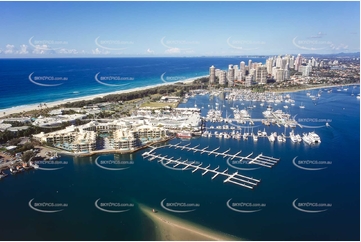 Historic Aerial Photo Main Beach QLD Aerial Photography