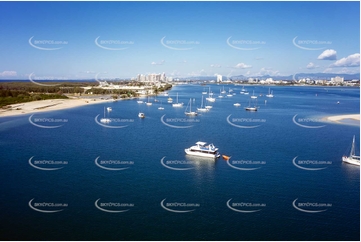 Historic Aerial Photo Main Beach QLD Aerial Photography