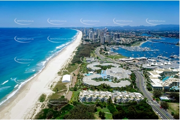 Historic Aerial Photo Main Beach QLD Aerial Photography