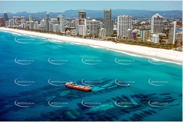 Historic Aerial Photo Main Beach QLD Aerial Photography