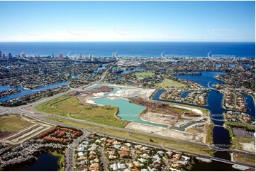 Historic Aerial Photo Mermaid Waters QLD Aerial Photography