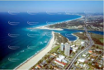 Historic Aerial Photo Palm Beach QLD Aerial Photography