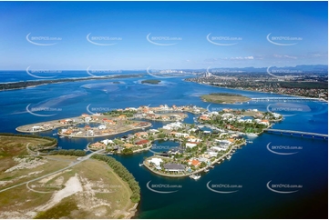 Historic Aerial Photo Paradise Point QLD Aerial Photography