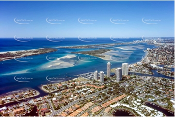 Historic Aerial Photo Runaway Bay QLD Aerial Photography