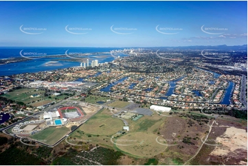 Historic Aerial Photo Runaway Bay QLD Aerial Photography