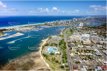 Historic Aerial Photo Southport QLD Aerial Photography