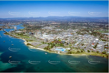 Historic Aerial Photo Southport QLD Aerial Photography