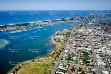 Historic Aerial Photo Southport QLD Aerial Photography