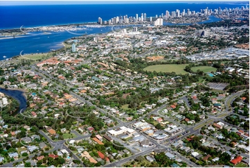 Historic Aerial Photo Southport QLD Aerial Photography