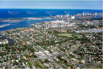 Historic Aerial Photo Southport QLD Aerial Photography