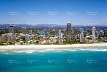 Historic Aerial Photo Surfers Paradise QLD Aerial Photography