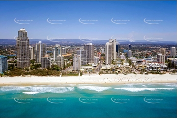 Historic Aerial Photo Surfers Paradise QLD Aerial Photography