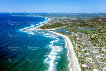 Historic Aerial Photo Palm Beach QLD Aerial Photography