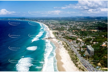Historic Aerial Photo Currumbin QLD Aerial Photography
