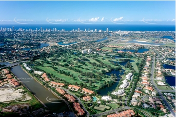 Historic Aerial Photo Clear Island Waters QLD Aerial Photography