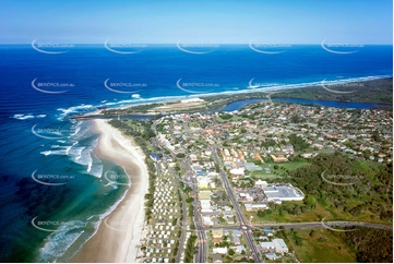 Historic Aerial Photo Kingscliff NSW Aerial Photography