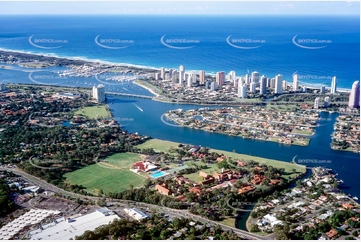 Historic Aerial Photo Southport QLD Aerial Photography