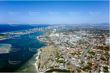 Historic Aerial Photo Southport QLD Aerial Photography