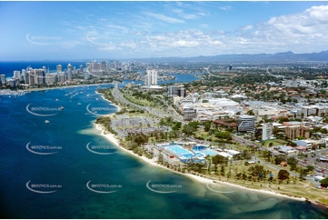 Historic Aerial Photo Southport QLD Aerial Photography