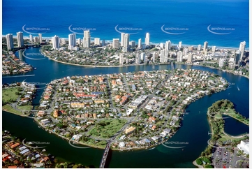 Historic Aerial Photo Surfers Paradise QLD Aerial Photography