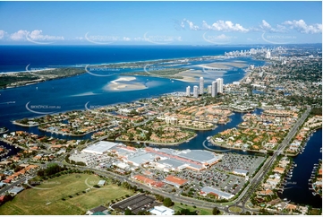 Historic Aerial Photo Runaway Bay QLD Aerial Photography