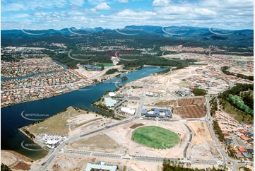 Historic Aerial Photo Varsity Lakes QLD Aerial Photography