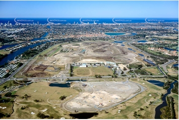 Historic Aerial Photo Carrara QLD Aerial Photography