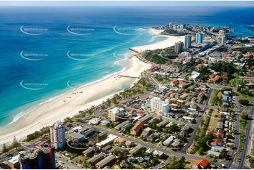 Historic Aerial Photo Coolangatta QLD Aerial Photography