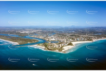 Historic Aerial Photo Coolangatta QLD Aerial Photography