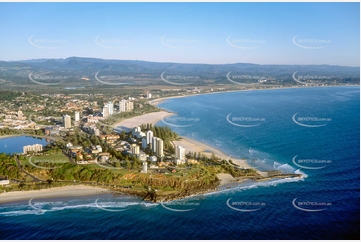 Historic Aerial Photo Coolangatta QLD Aerial Photography
