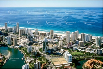 Historic Aerial Photo Surfers Paradise QLD Aerial Photography