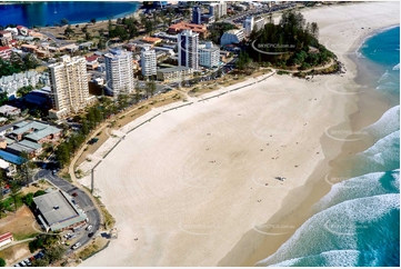 Historic Aerial Photo Coolangatta QLD Aerial Photography