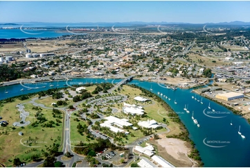 Historic Aerial Photo Callemondah QLD Aerial Photography