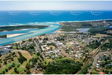 Historic Aerial Photo Urunga NSW Aerial Photography