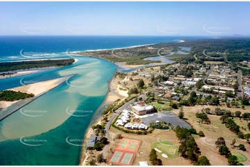 Historic Aerial Photo Urunga NSW Aerial Photography