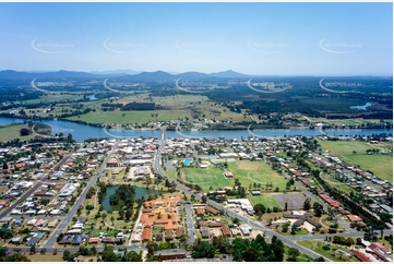 Historic Aerial Photo Macksville NSW Aerial Photography