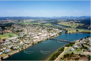 Historic Aerial Photo Macksville NSW Aerial Photography