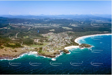 Historic Aerial Photo Scotts Head NSW Aerial Photography